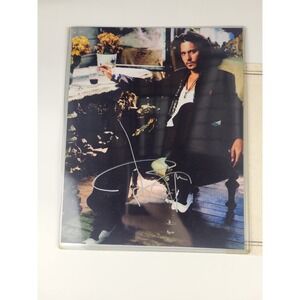 Johnny Depp Signed 8x10 Photo Autograph w/ COA Silver Paint Pen